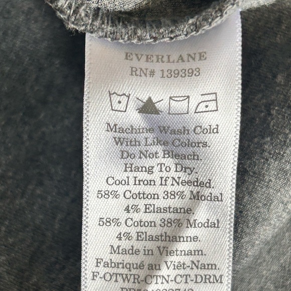 EVERLANE The Dream Coat Ponte Knit Oversized Gray Jacket Size M - Picture 11 of 13